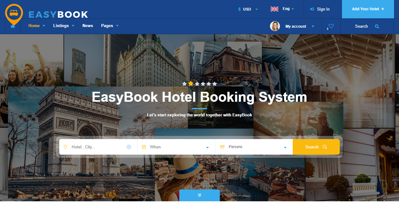 EasyBook template preview